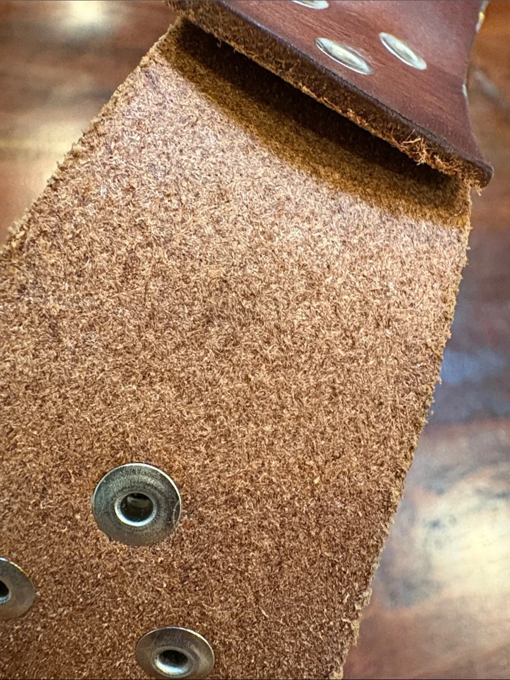 Vintage Ralph Lauren Western Studded Wide Leather Belt Spring 2002 size Medium